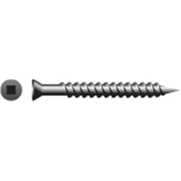 Strong-Point Strong-Point 0QT 6 x 1 in. Square Drive Trim Head Screws  Phosphate Coated  Box of 10 000 0QT